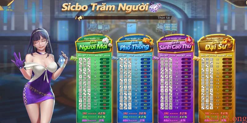 Game bài sv368 - Chơi game bài siêu hấp dẫn và thắng lớn 4 Game bài sicbo-tài xỉu